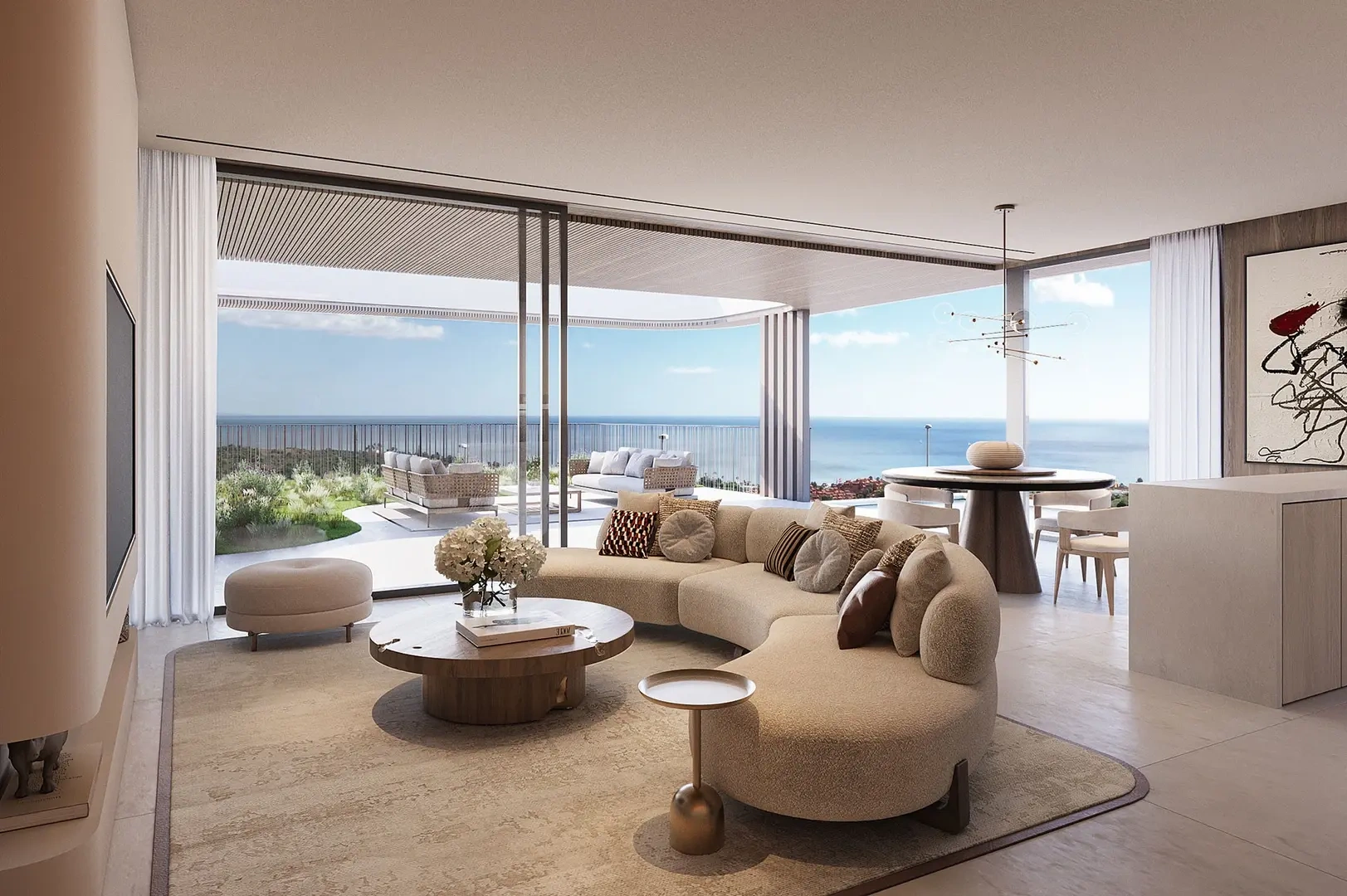 1 - venta apartamento vista al mar casares - costa del sol andalucía españa
