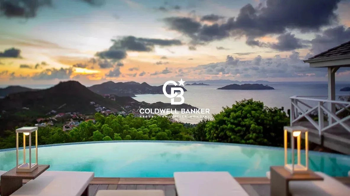 1 - venta casa vista al mar saint-barthélemy san bartolomé - antillas francesas islas del caribe