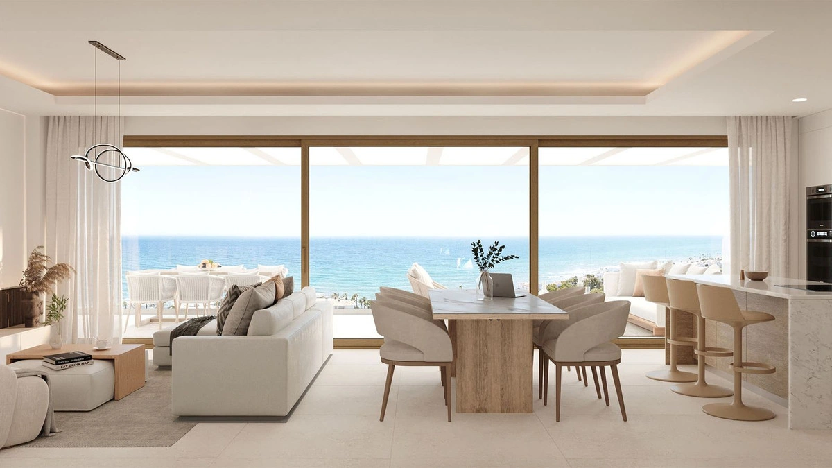 1 - sea view apartment for sale in mijas andalusia spain