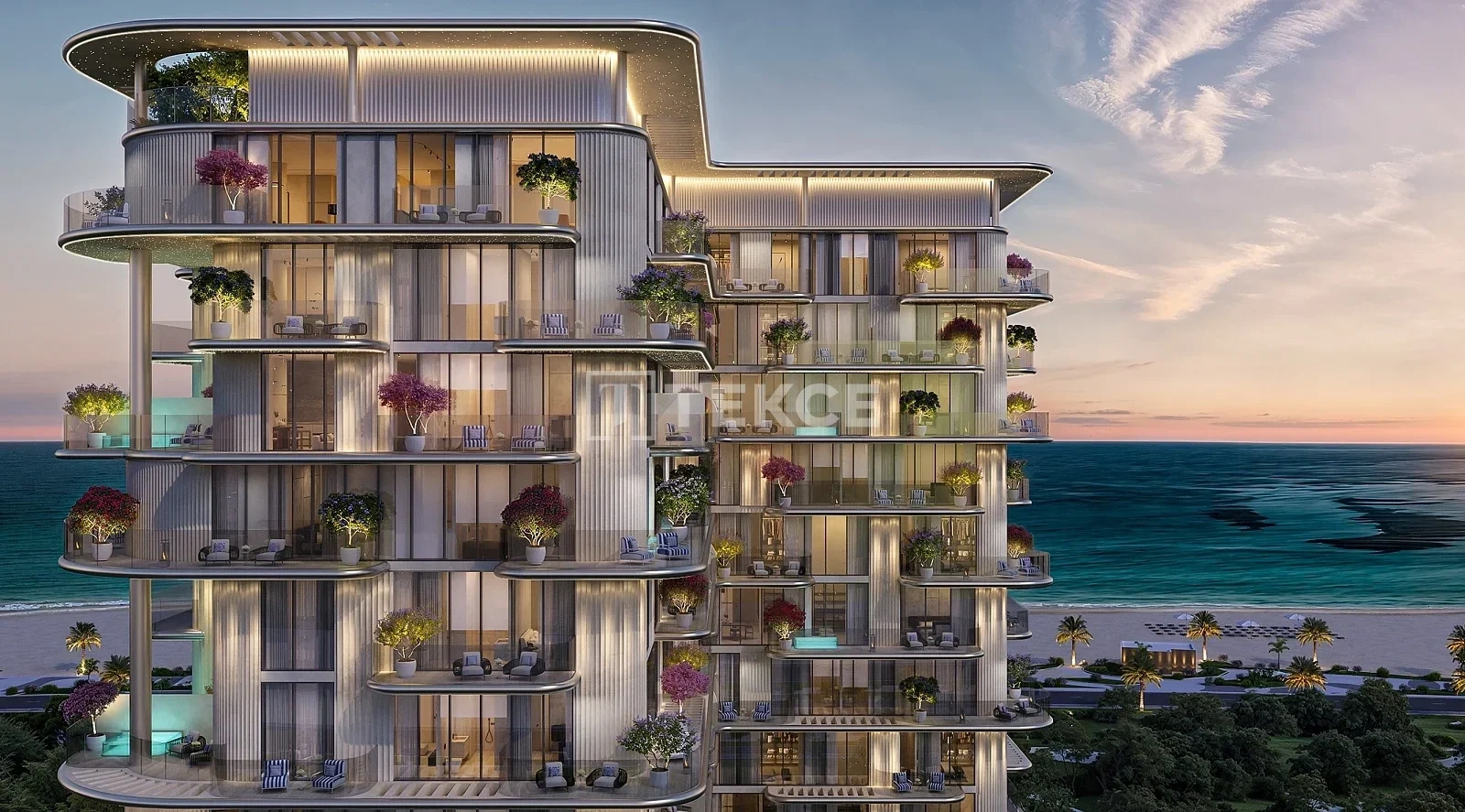 2 - vendita appartamento fronte mare dubai dubai emirati arabi uniti