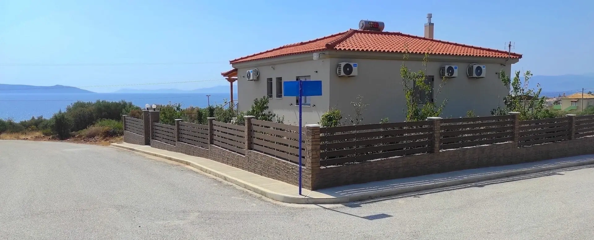 1 - vente maison vue mer akti nireos grèce centrale grèce