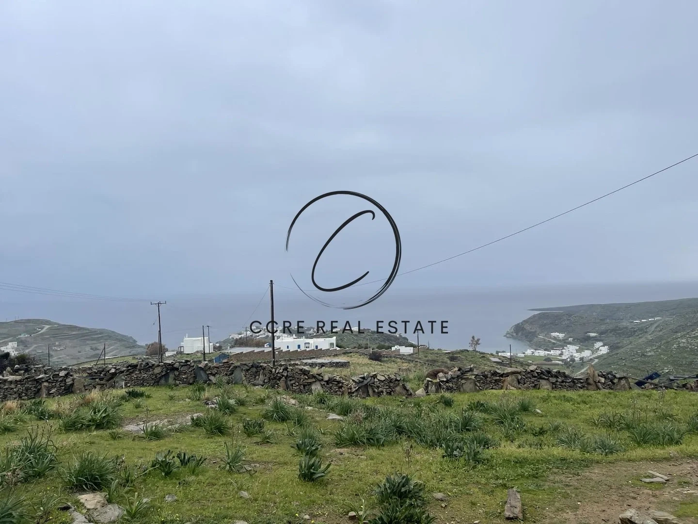 1 - vente terrain vue mer kanála egée méridionale grèce