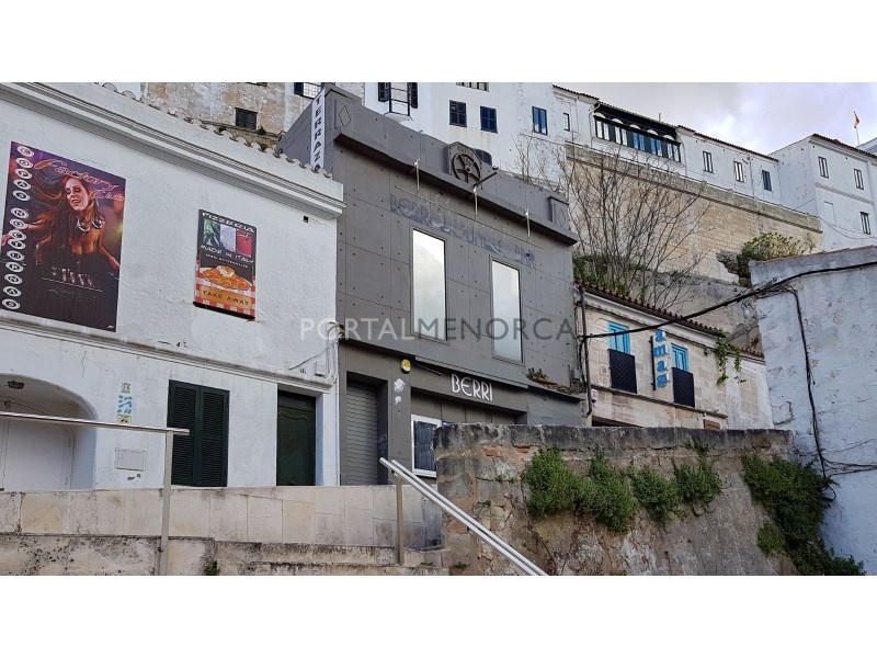 1 - venda espaço comercial vista de mar mao minorca-ilhas baleares espanha