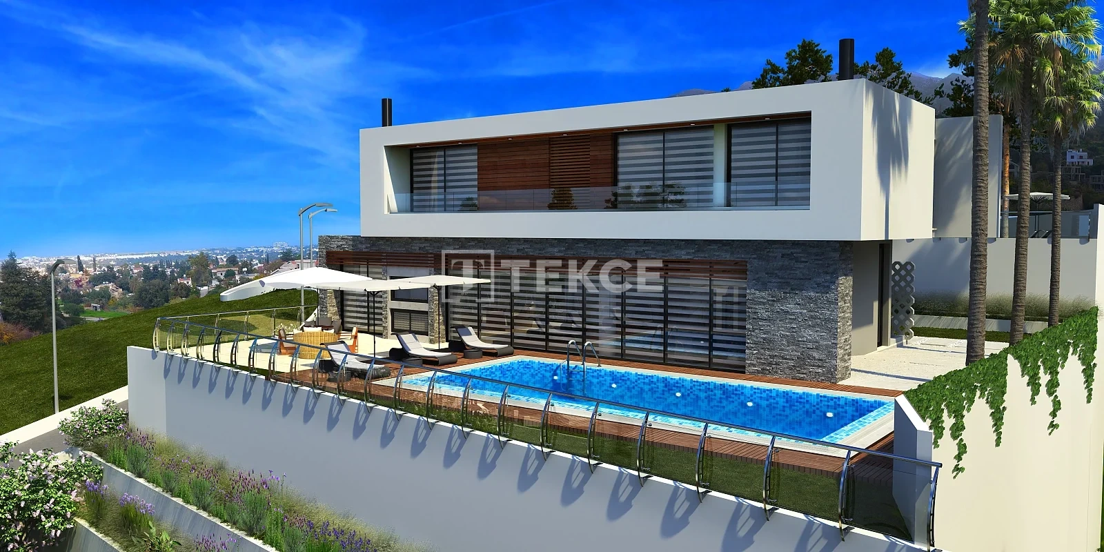 1 - verkoop villa uitzicht op zee girne kyrenia cyprus