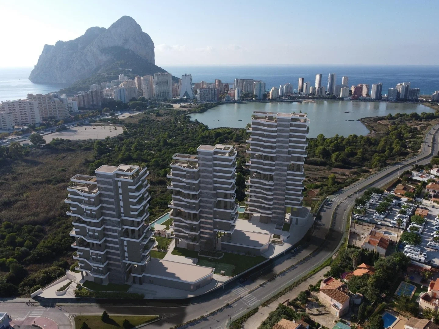 2 - verkoop appartement uitzicht op zee calpe - costa blanca valencian community spanje