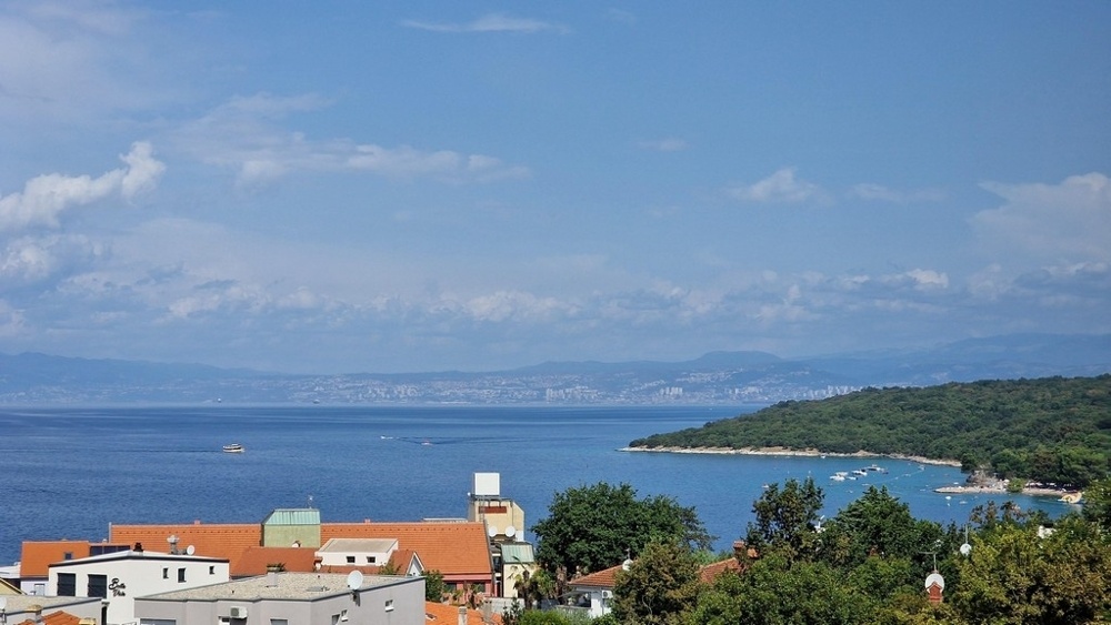 1 - vente appartement vue mer njivice primorje-gorski kotar croatie