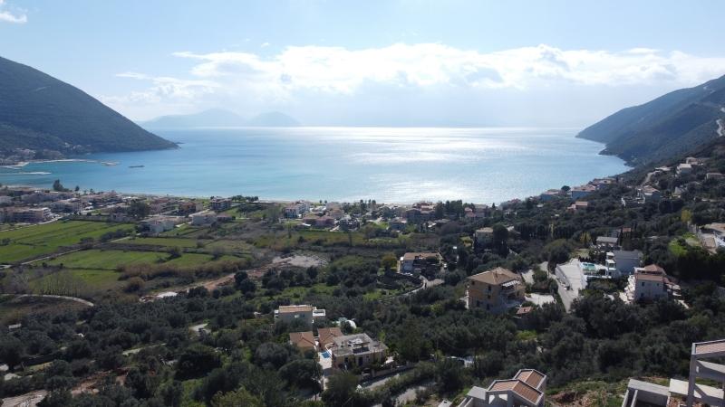 2 - vente terrain vue mer lefkada îles ioniennes grèce