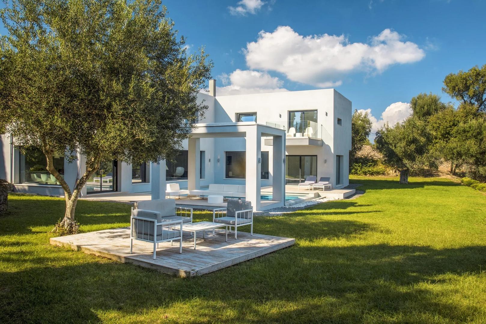 2 - vente maison vue mer corfu îles ioniennes grèce