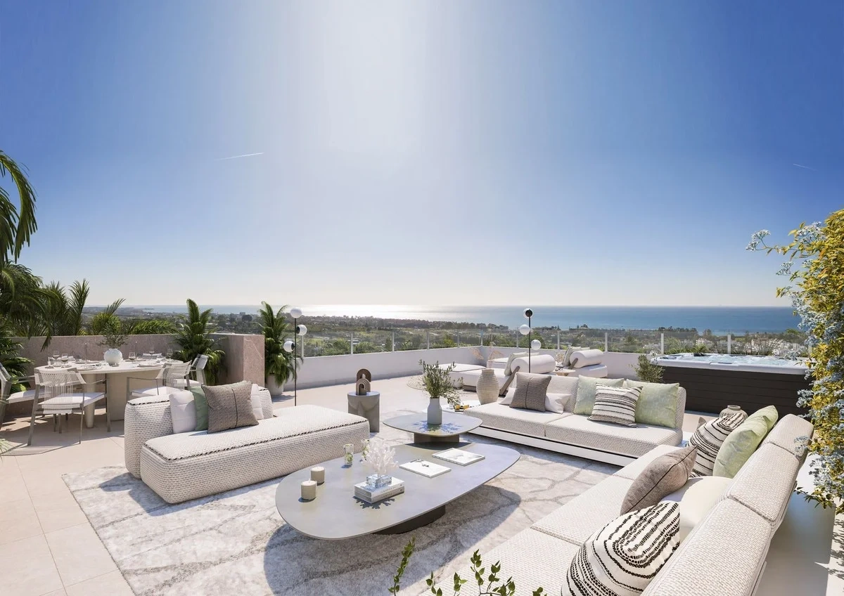 1 - venda apartamento vista de mar estepona - costa del sol andaluzia espanha