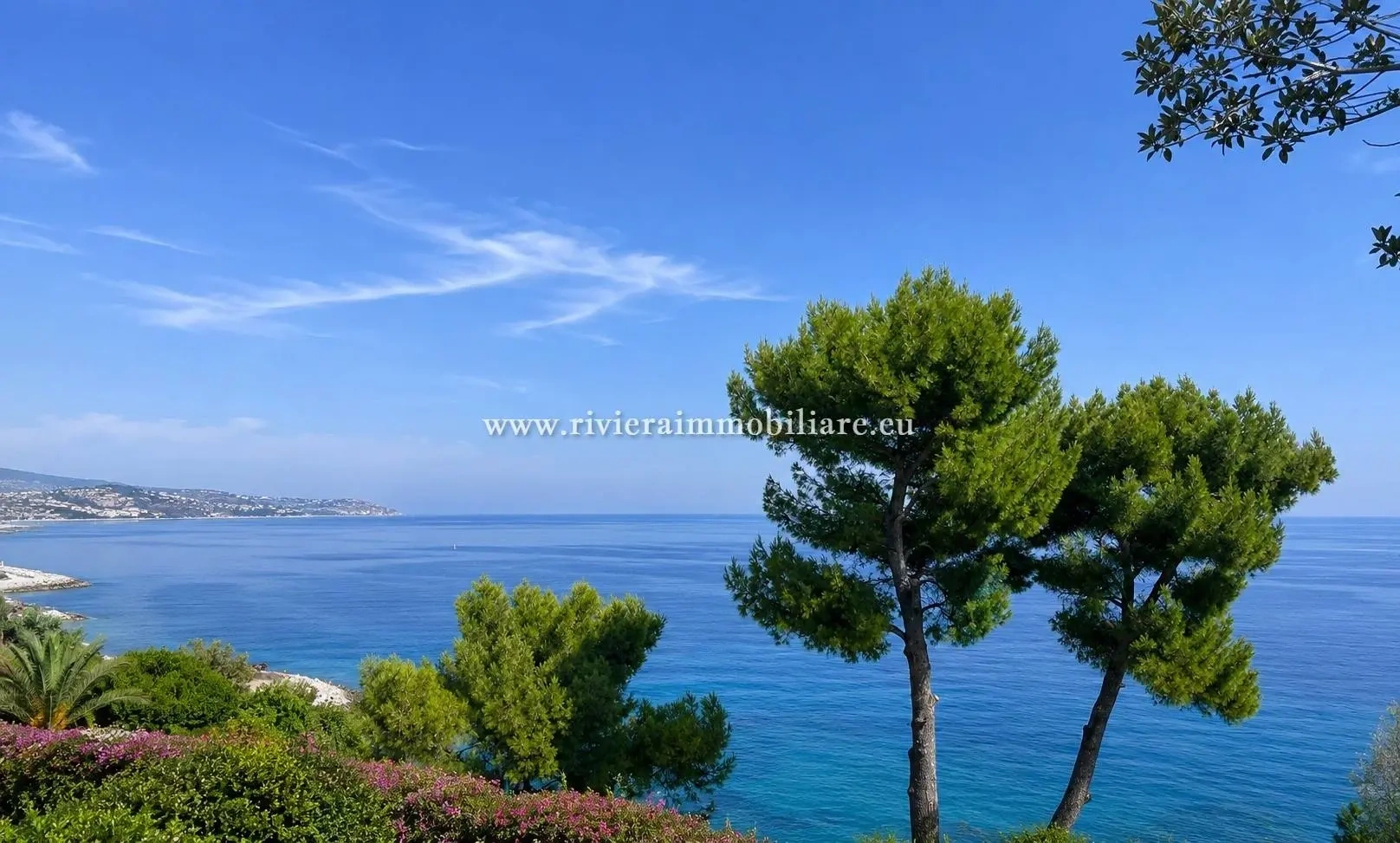 1 - sea view plot of land for sale in sanremo liguria italy