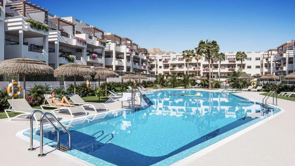 1 - venta apartamento frente al mar san juan de los terreros andalucía españa