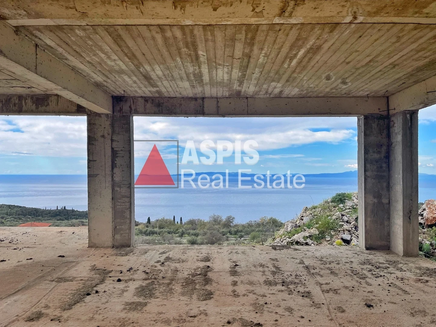 2 - vente maison vue mer nomitsís péloponnèse grèce