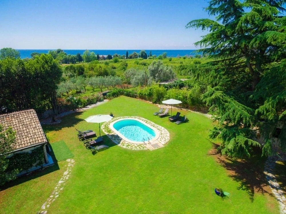 1 - продажа дом вид моря umag истрия хорватия