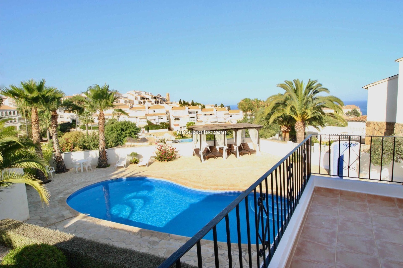 1 - sea view house for vacation rentals in altea - costa blanca valencian community spain