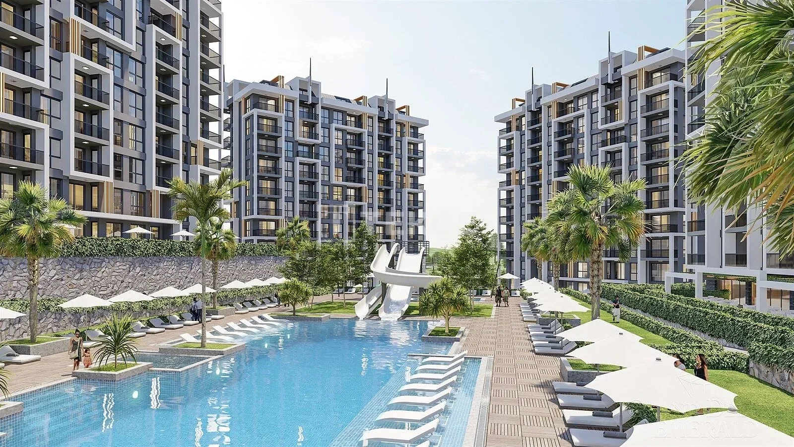 1 - продажа квартира вид моря alanya antalya турция