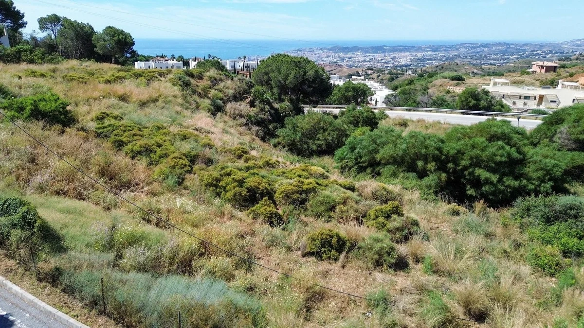 2 - venta terreno vista al mar mijas andalucía españa