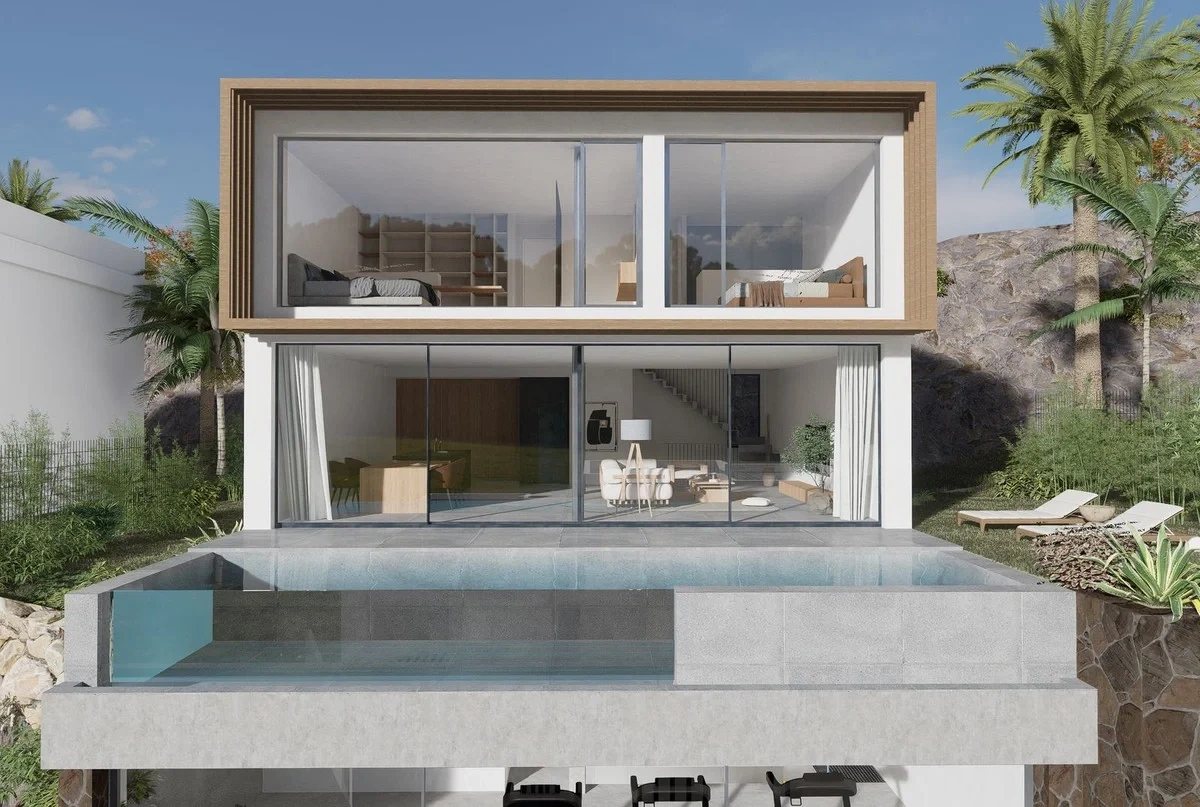 2 - venta casa vista al mar mijas andalucía españa
