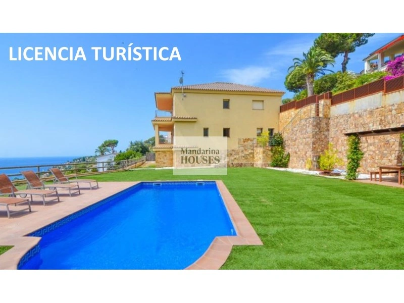 1 - vente maison vue mer tossa de mar catalogne espagne