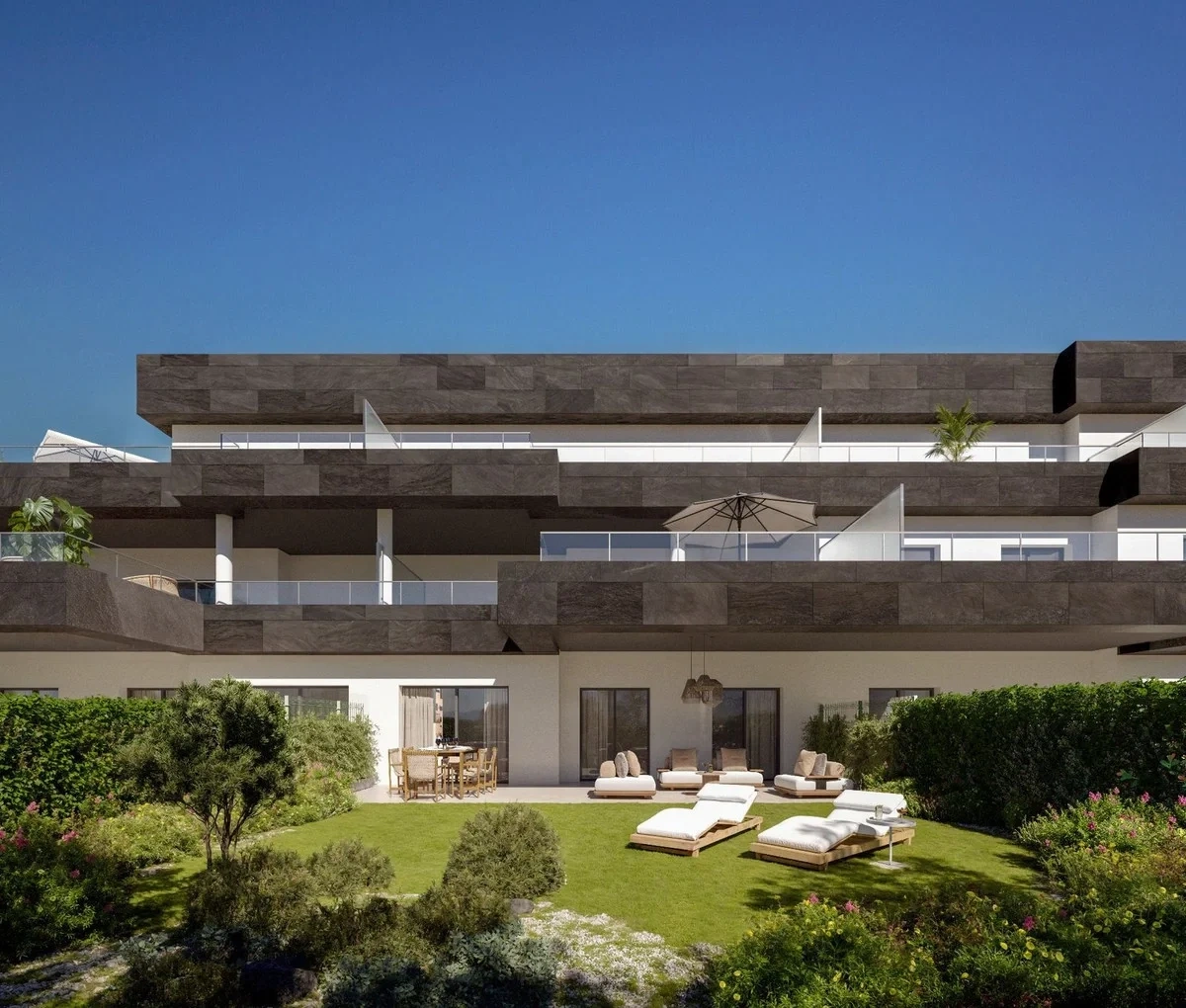 1 - продажа квартира вид моря casares - costa del sol андалусия испания