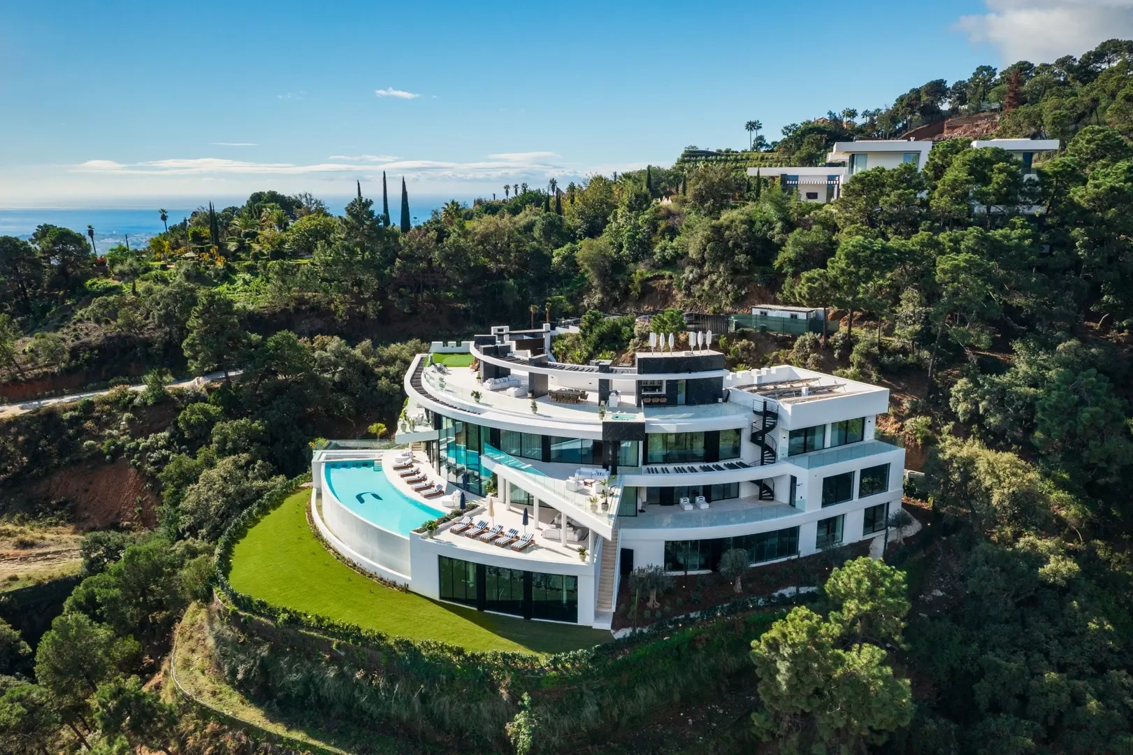 1 - verkauf villa meerblick benahavis - costa del sol andalusien spanien