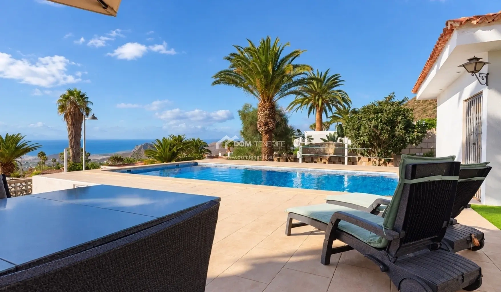1 - vendita villa vista mare arona tenerife - isole canarie spagna