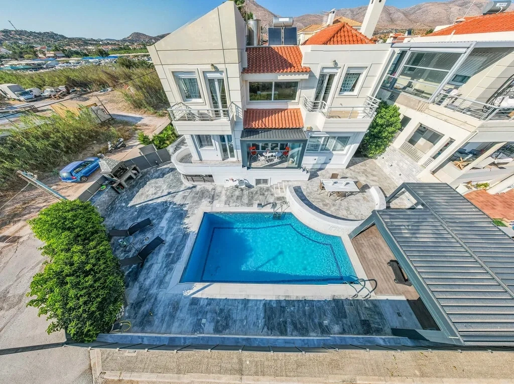 2 - vente maison vue mer lagonísi attique grèce