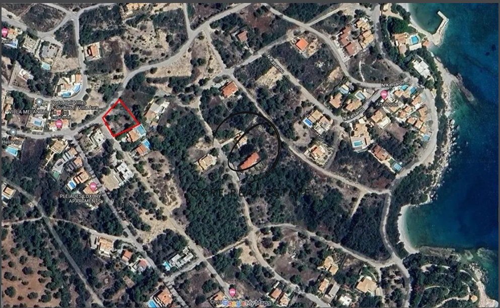 1 - vente terrain vue mer ágios aimilianós péloponnèse grèce