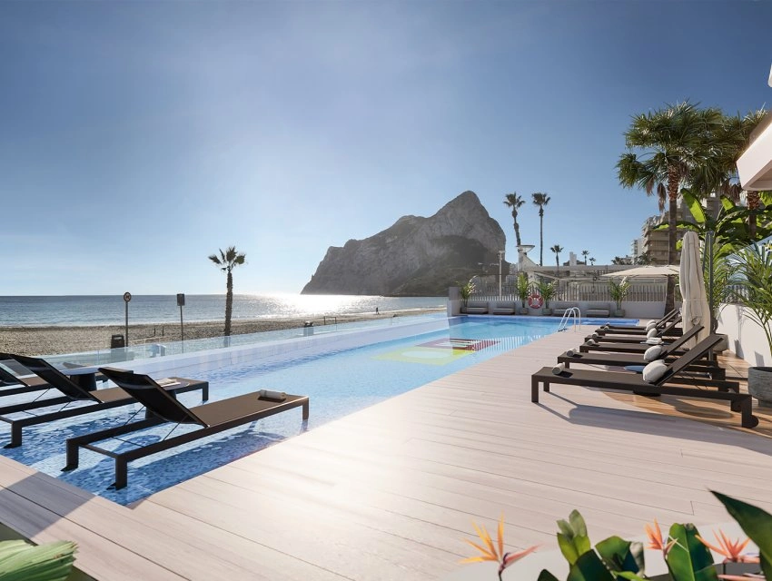 1 - venda apartamento frente ao mar calpe - costa blanca comunidade valenciana espanha