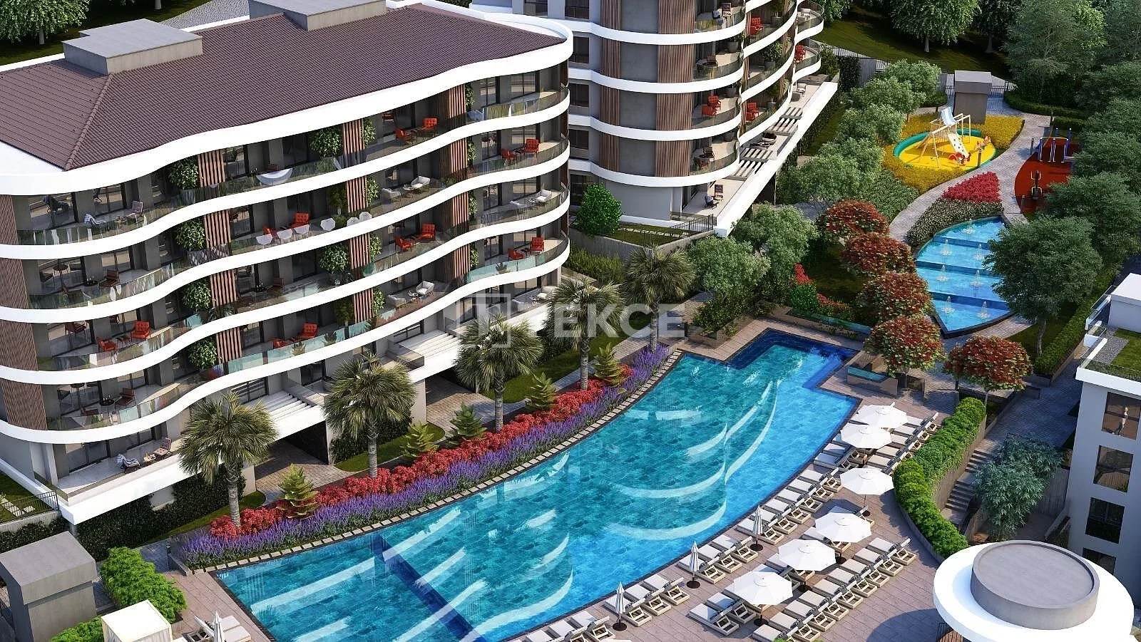 1 - verkoop appartement uitzicht op zee kusadasi aydın turkije
