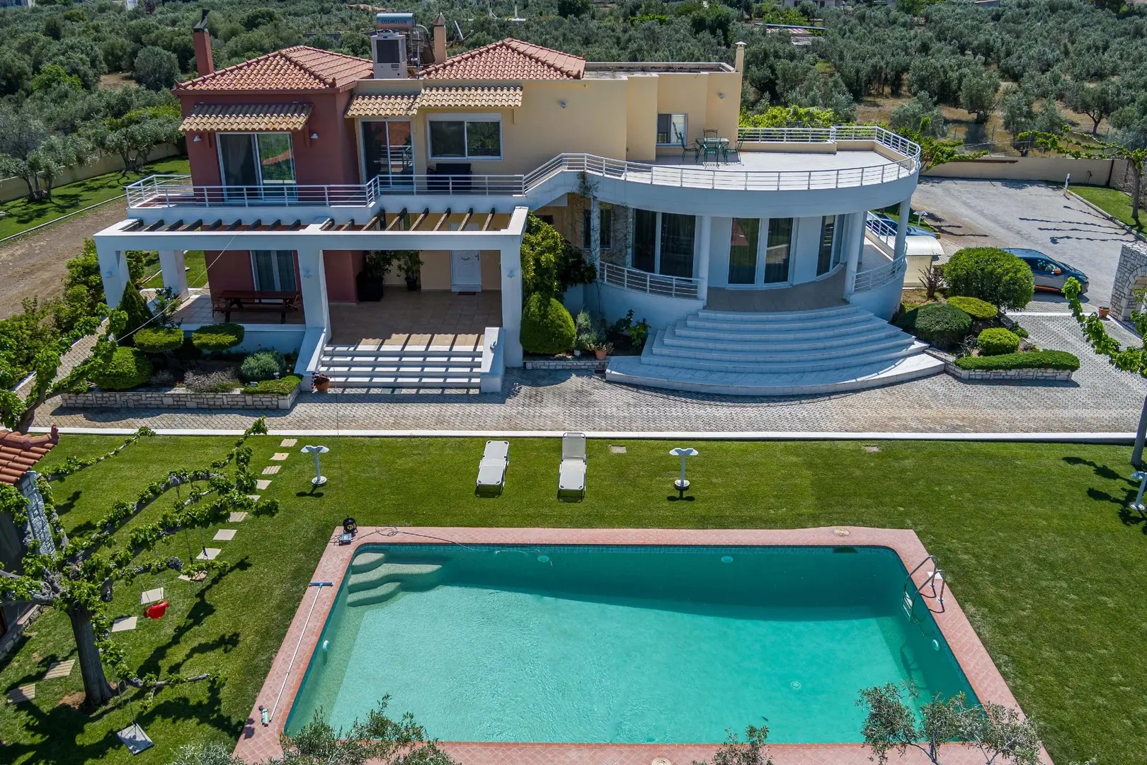 2 - verkauf villa kórinthos peloponnes griechenland