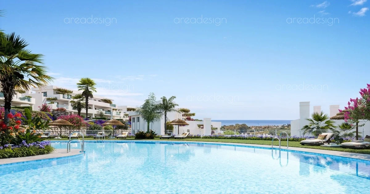 1 - venda apartamento vista de mar casares - costa del sol andaluzia espanha
