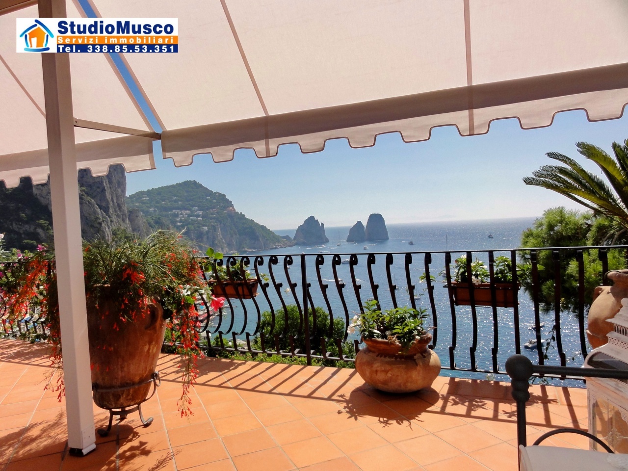 2 - vendita appartamento vista mare capri campania italia