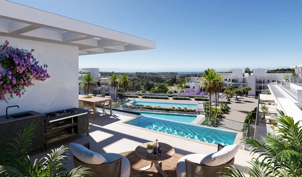 2 - venta apartamento vista al mar estepona - costa del sol andalucía españa