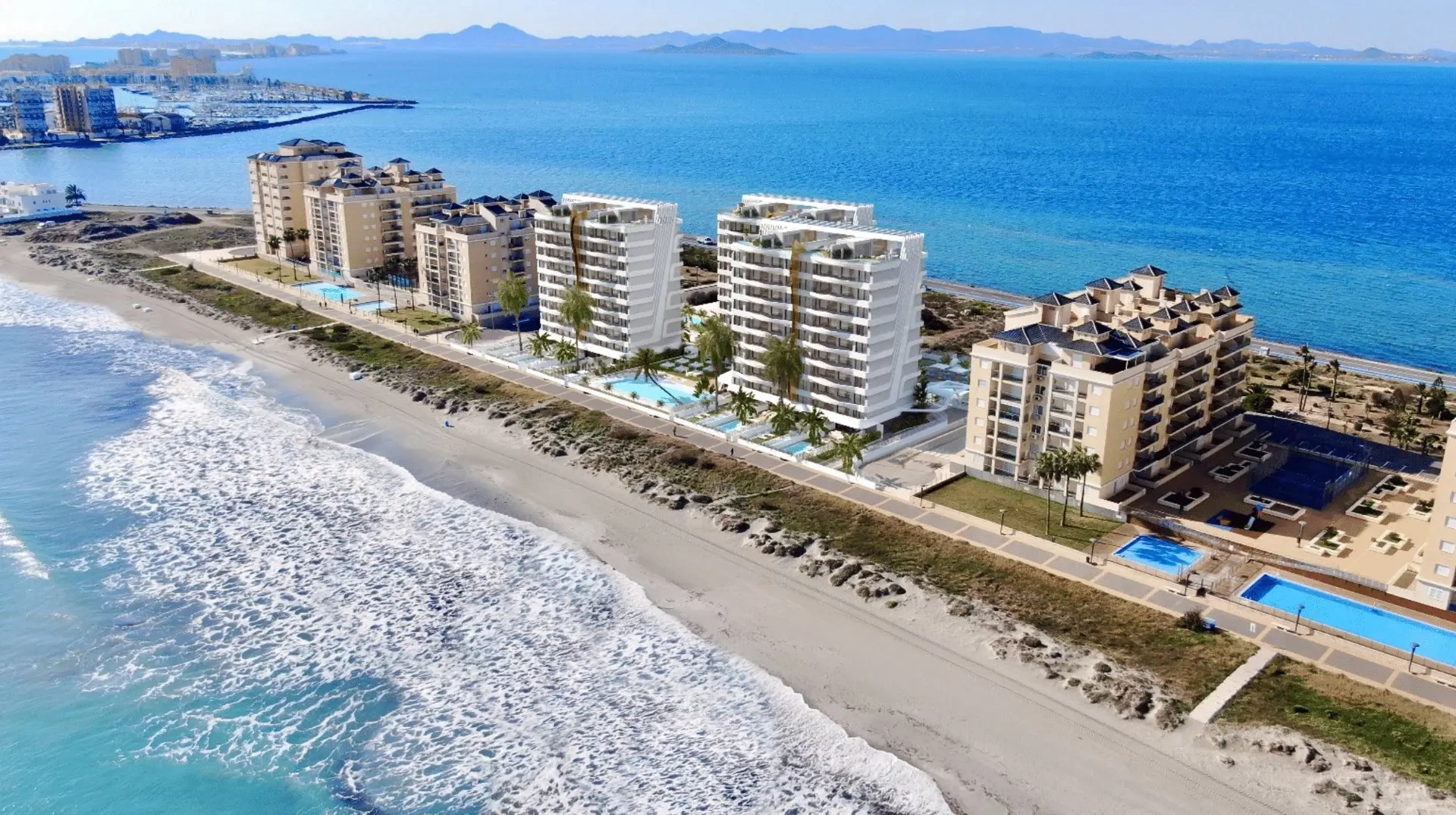 1 - verkauf wohnung direkt am wasser la manga del mar menor region murcia spanien