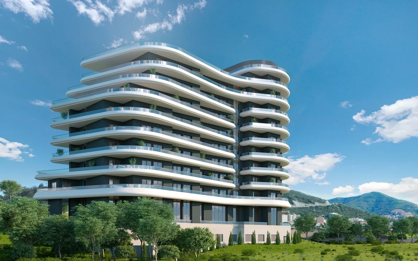 2 - verkauf wohnung meerblick budva budva montenegro