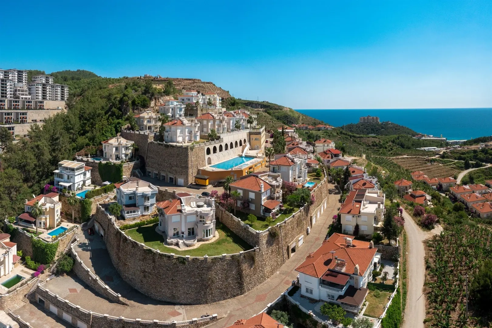 2 - vendita casa vista mare alanya antalya turchia
