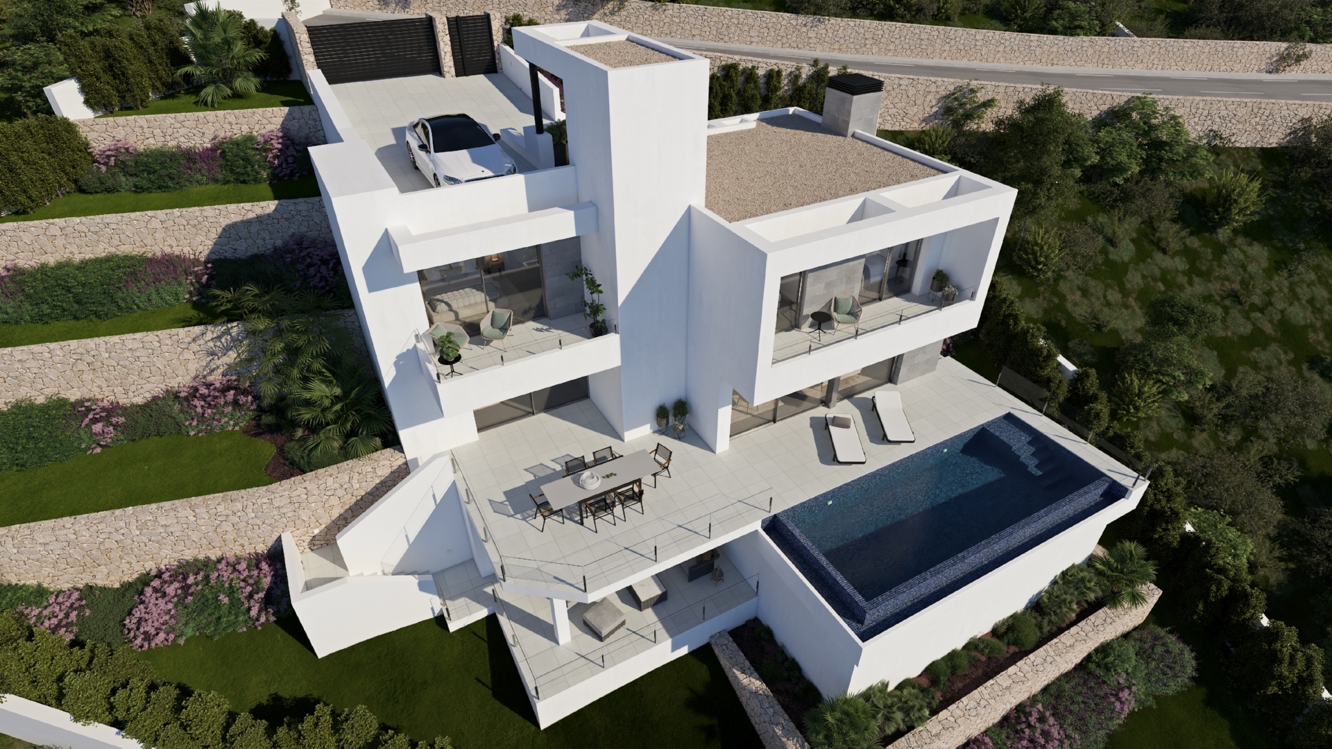 2 - vente maison vue mer cumbre del sol communauté valencienne espagne