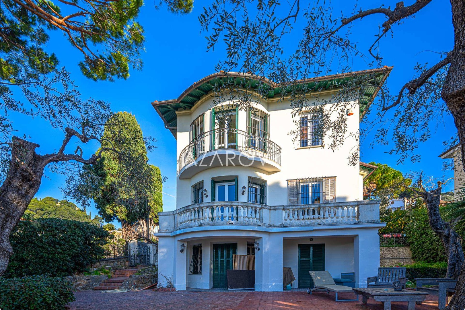 1 - sea view villa for sale in bordighera liguria italy