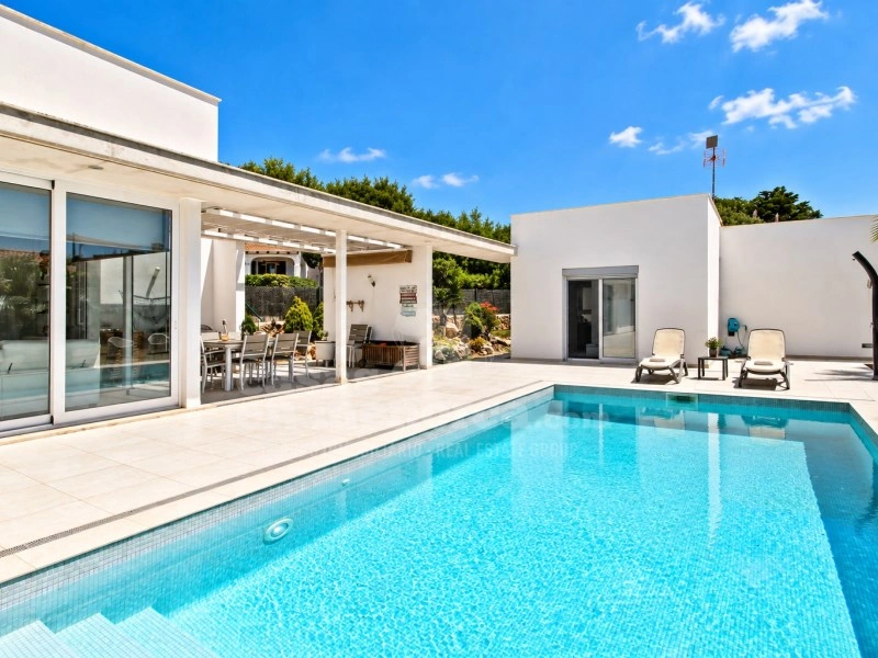 1 - vendita villa vista mare binibeca minorca - isole baleari spagna