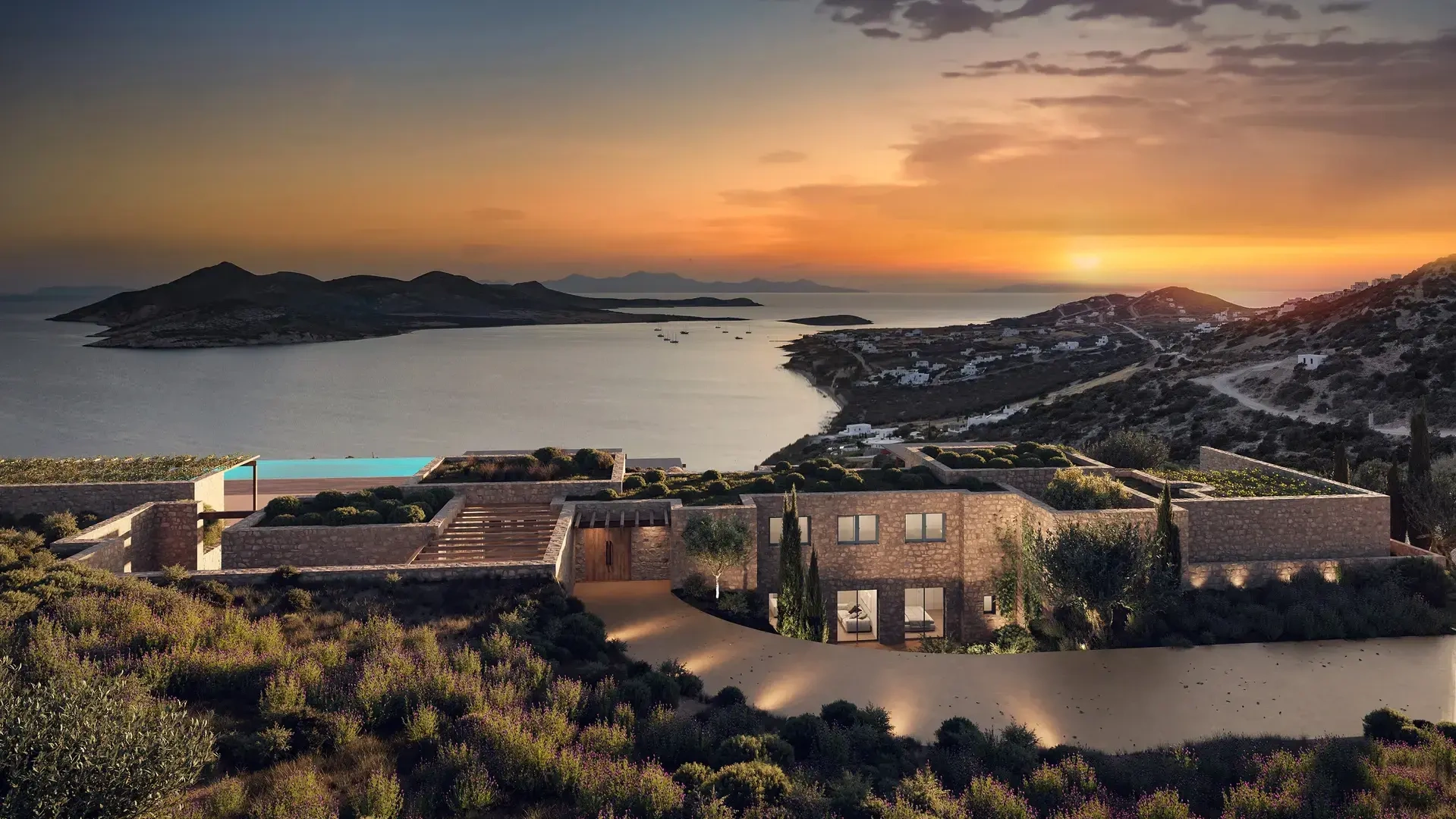 1 - sea view house for sale in antiparos - cyclades south aegean greece