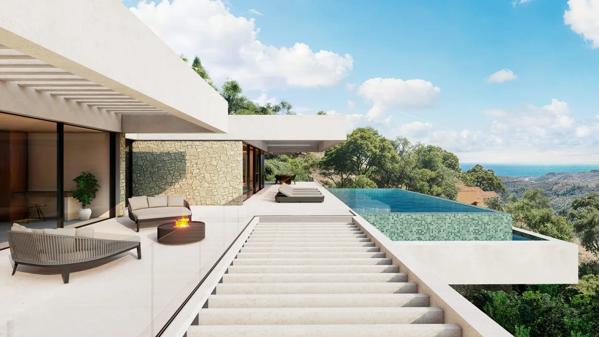 2 - vente maison vue mer benahavis - costa del sol andalousie espagne