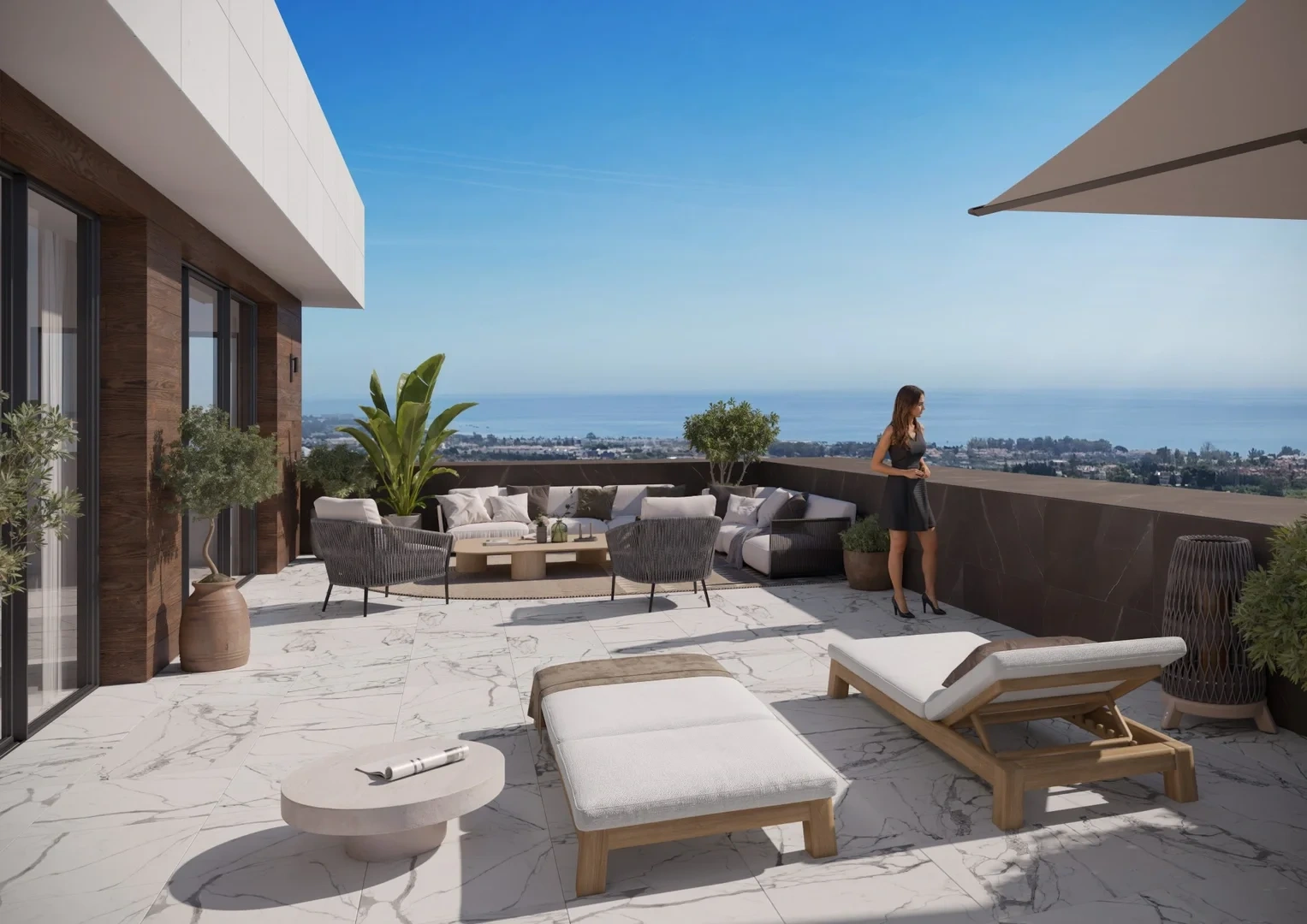 1 - verkauf wohnung meerblick estepona - costa del sol andalusien spanien