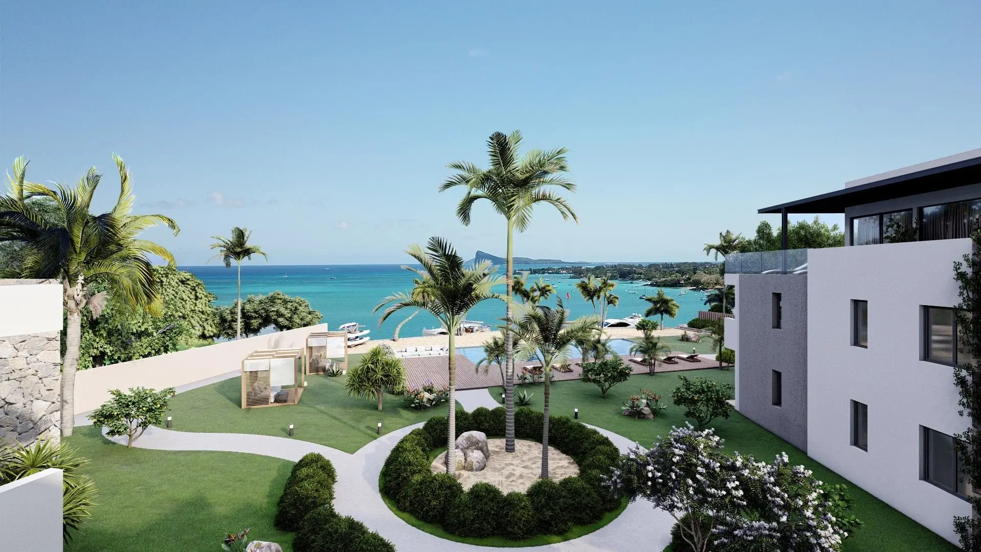 2 - продажа квартира grand baie ривьер-дю-рампар маврикий