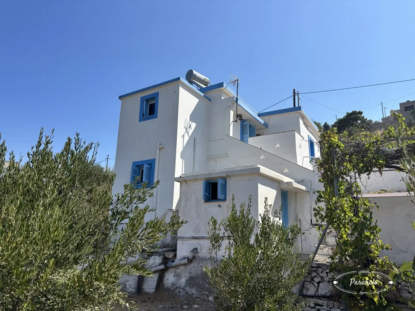 2 - sea view house for sale in leros south aegean greece