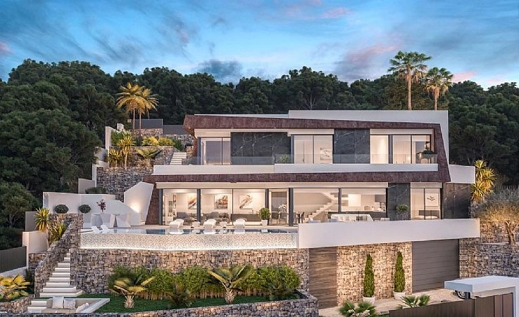 2 - vente maison vue mer calpe - costa blanca communauté valencienne espagne
