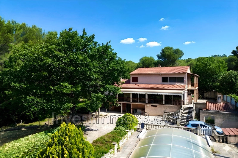 1 - verkauf haus pourrières var frankreich
