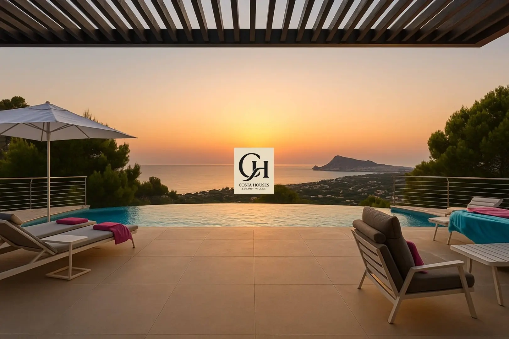 Maison vue mer avec terrasse