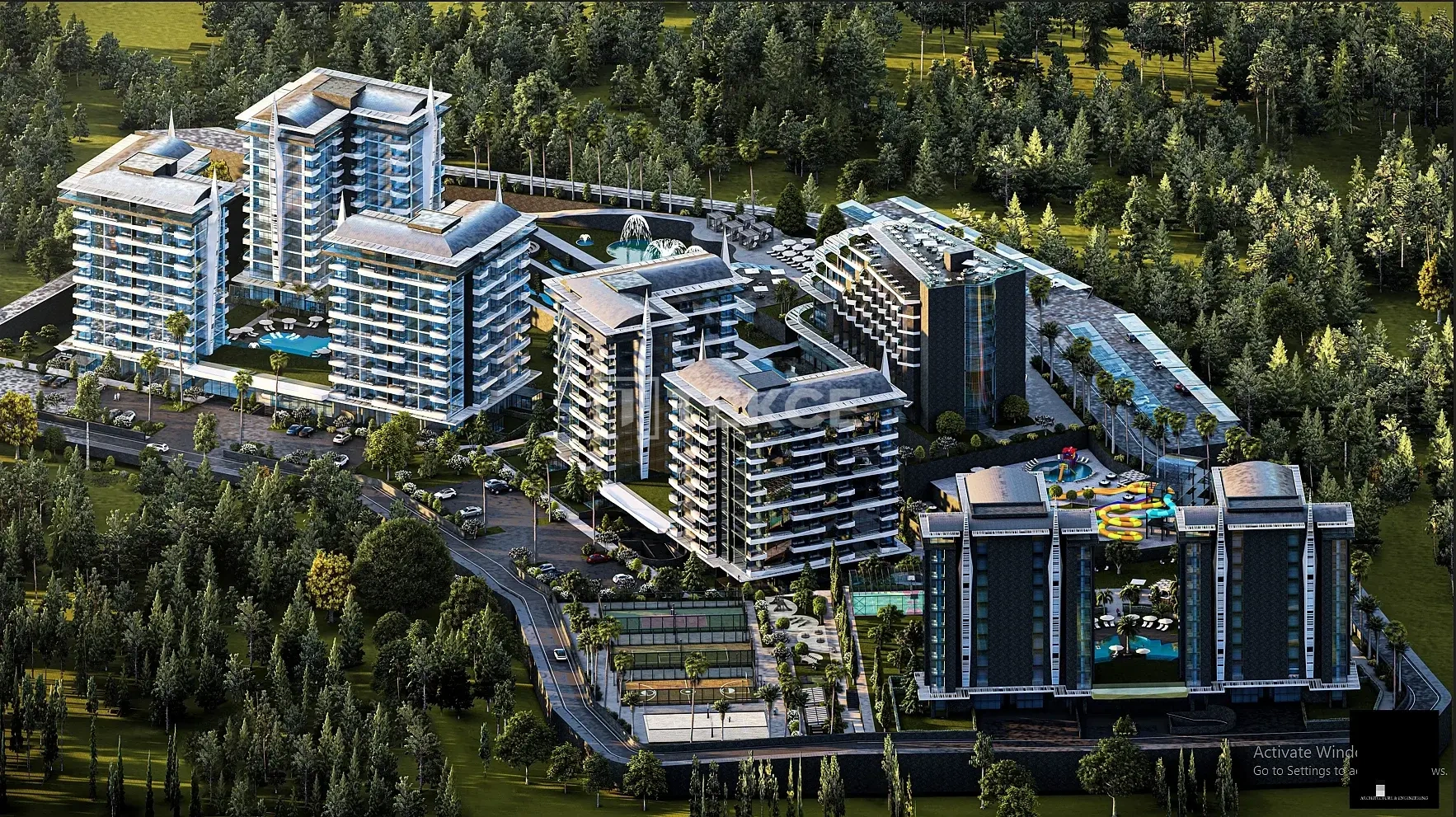 1 - venda apartamento vista de mar alanya antalya turquia