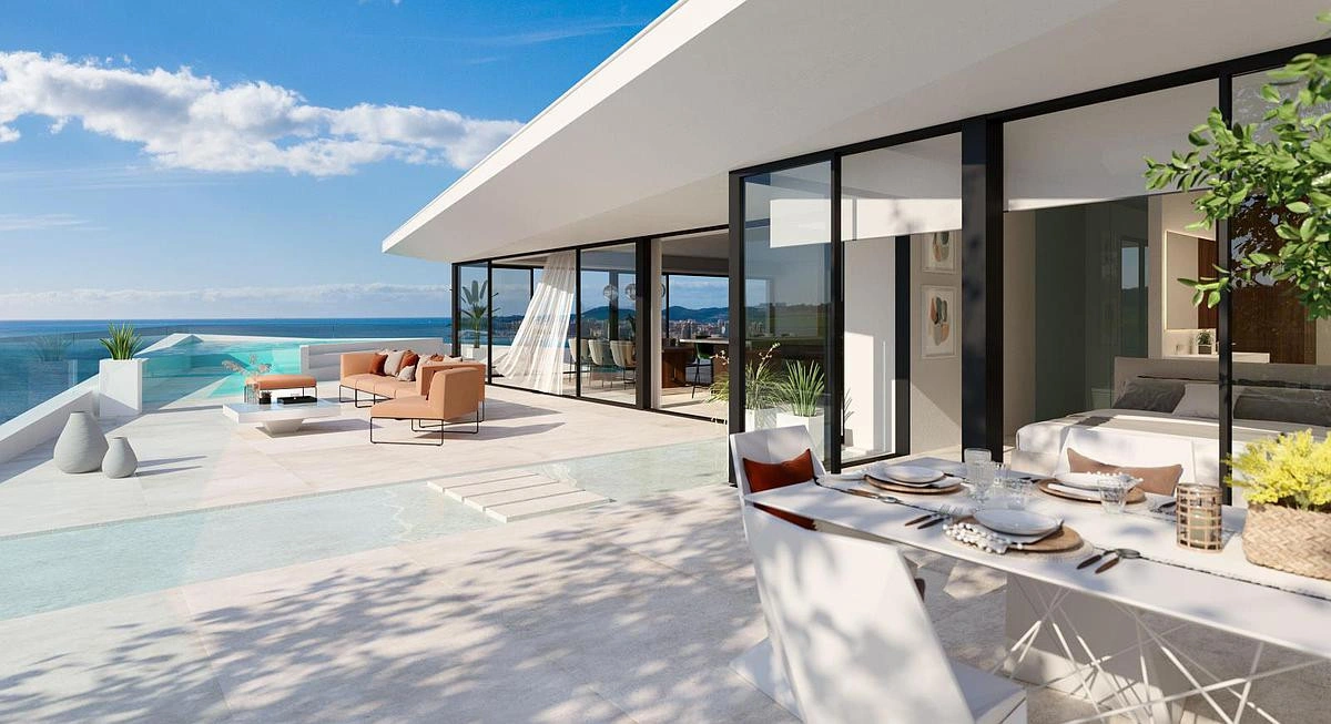 2 - sea view apartment for sale in benalmadena - costa del sol andalusia spain