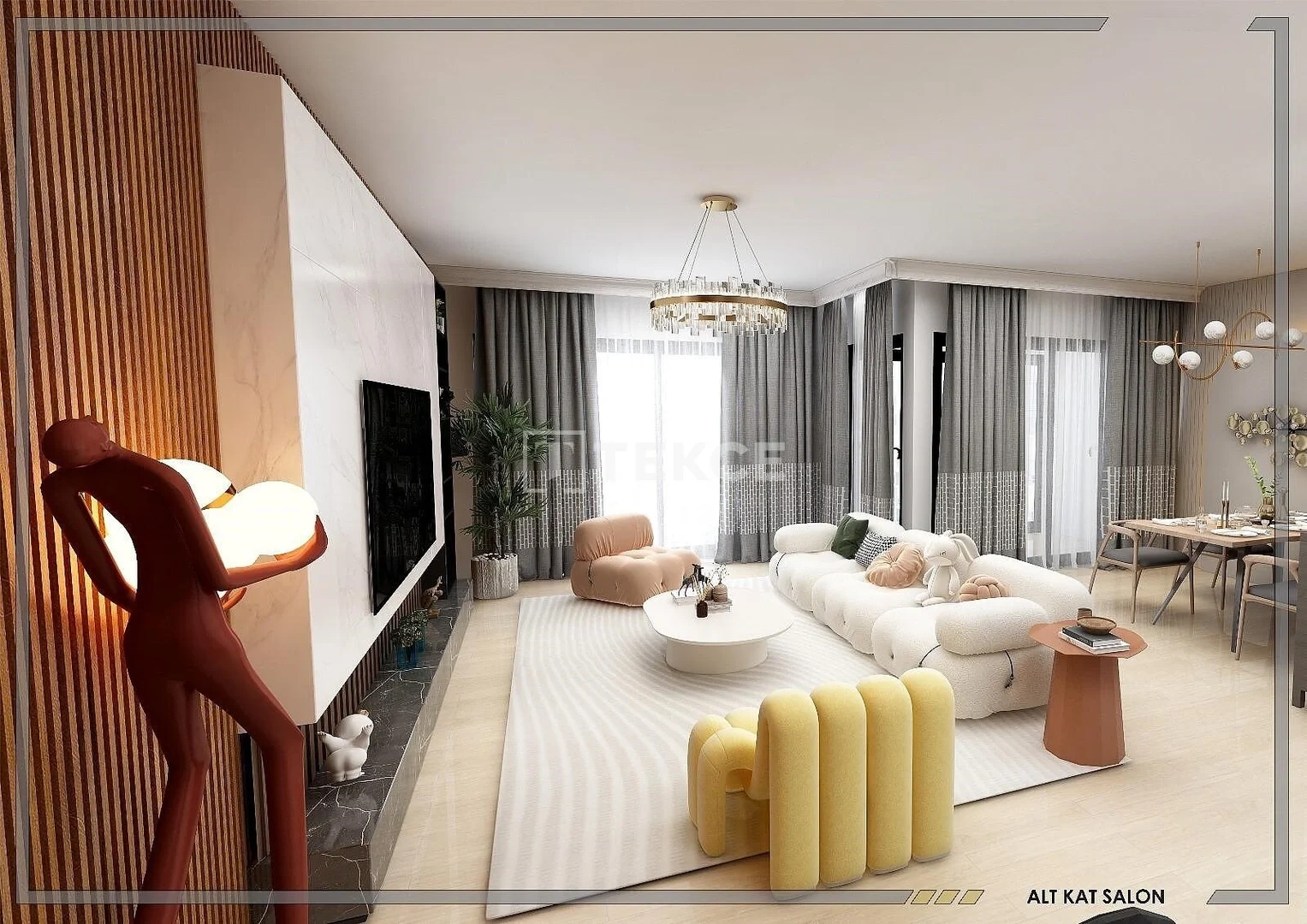 2 - vente appartement vue mer karsiyaka i̇zmir turquie